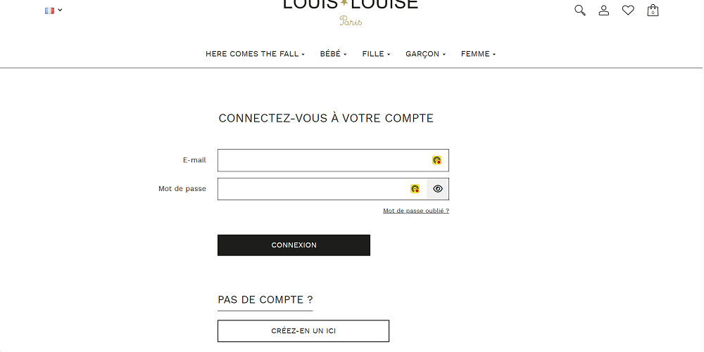 LOUISLOUISE現地サイトの使い方